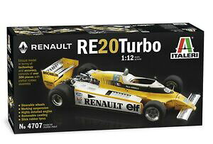 yzzr[@͌^ԁ@ԁ@[VOJ[ m[^[{tH[~vX`bNfLbgrenault re 20 turbo formula 1 112 plastic model kit italeri