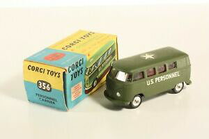 yzzr[@͌^ԁ@ԁ@[VOJ[ R[M[tHNX[QLA{bNXcorgi toys 356, volkswagen, personnel carrier, comme neuf dans box ab2213