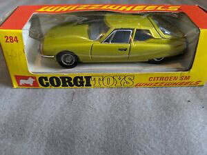 【送料無料】ホビー 模型車 車 レーシングカー ボックスシトロエンゴールドコーギーcorgi 284 gold in box citroen sm