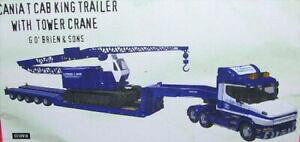 yzzr[@͌^ԁ@ԁ@[VOJ[ ^NV[N[fhbvg[[TEhR[M[scania t cab remorque a seuil surbaisse avec grue go ´ brien amp; sons 150 corgi