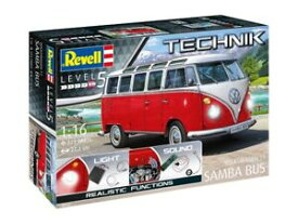【送料無料】ホビー　模型車　車　レーシングカー フォルクスワーゲンサンババスrevell technique 00455 116 volkswagen t1 samba bus neuf