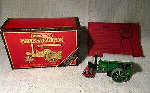 �y���������z�z�r�[�@�͌^�ԁ@�ԁ@���[�V���O�J�[ �}�b�`�|�[�^�[�X�`�[�����[���[matchbox edition limitee 1894 avelngporter steam roller