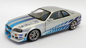 yzzr[@͌^ԁ@ԁ@[VOJ[ XP[uCAXJCCgreenlight 118 scale 19041 brians 99 nissan skyline gtr bnr34 fast amp; furious
