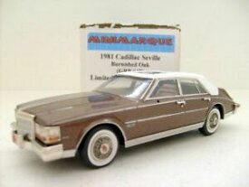 【送料無料】ホビー　模型車　車　レーシングカー キャデラックセビリアブラウンminimarque 143 grb 64b 1981 cadillac seville brown