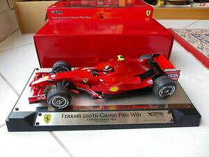 yzzr[@͌^ԁ@ԁ@[VOJ[ tF[L~CRlOvferrari f2007 kimi raikkonen 200th gp win china 6 2007 118 hotwheels f1 rare