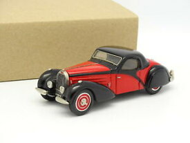 【送料無料】ホビー　模型車　車　レーシングカー マイコレクションブガッティma collection resine 143 bugatti 57 atalante noire et rouge 1936