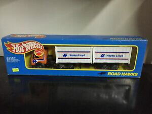 yzzr[@͌^ԁ@ԁ@[VOJ[ }ezbgzC[z[NXZfXgbNC^Amattel hot wheels 143 road hawks camion mercedes mib, 1984 made in italy