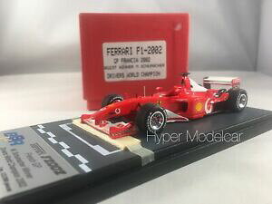 【送料無料】ホビー 模型車 車 レーシングカー モデルフェラーリ#シューマッハbbr models 143 f1 ferrari f2002 1 gp francia 2002 winner m schumacher bg237