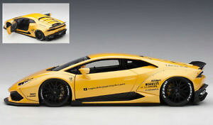 yzzr[@͌^ԁ@ԁ@[VOJ[ {M[joeB^bNCG[fEH[Nlamborghini huracan liberty walk metallic yellow 118 model 79124 autoart