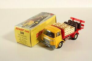 yzzr[@͌^ԁ@ԁ@[VOJ[ gbN{bNXdinky toys 588, camion brasseur berliet, comme neuf in box ab2195