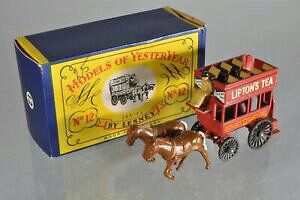 yzzr[@͌^ԁ@ԁ@[VOJ[ }b`hoXu540 matchbox moy y12 1899 london horse drawn bus liptions tea aa