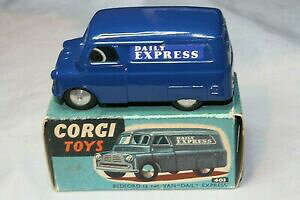 �y���������z�z�r�[�@�͌^�ԁ@�ԁ@���[�V���O�J�[ �R�[�M�[�x�b�h�t�H�[�h���@���f�C���[�G�N�X�v���X�I���W�i���{�b�N�Xcorgi 403 ca bedford van, daily express, etat neuf dans boite dorigine