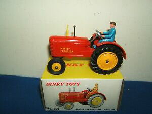 yzzr[@͌^ԁ@ԁ@[VOJ[ {bNXf}bV[t@[K\g^[Sdinky toys modele 300 massey ferguson tracteur caoutchouc tyreversion en parfait etat, dans sa boite