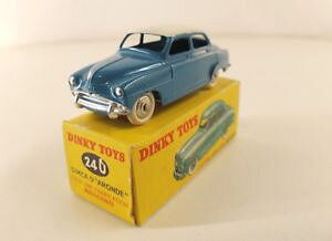 �y���������z�z�r�[�@�͌^�ԁ@�ԁ@���[�V���O�J�[ �{�b�N�Xdinky toys f n 24 u simca 9 aronde bicolore jamais joue en boite rare