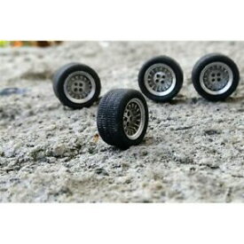 【送料無料】ホビー　模型車　車　レーシングカー リムタイヤ4 roues completes jantes o950 mm insert pneus ech 143