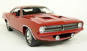 �y���������z�z�r�[�@�͌^�ԁ@�ԁ@���[�V���O�J�[ �X�P�[���v���}�X�J�}�X�_�C�J�X�g���f��acme sc collectibles echelle 118 1970 plymouth barracuda rouge diecast voiture modele