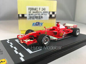 yzzr[@͌^ԁ@ԁ@[VOJ[ ftF[o[[V[}bnbbr models 143 f1 ferrari f248 5 gp bahrein 2006 mschumacher art bg303