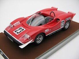 【送料無料】ホビー　模型車　車　レーシングカー スケールアバルトシルバーストーン118 echelle tecnomodel abarth 2000s 1969 silverstone tm1858b