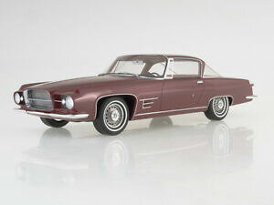 yzzr[@͌^ԁ@ԁ@[VOJ[ fNCX[_uMAJbgmaquette 118 chrysler double ghia l 64 coupe, metallicdark rouge