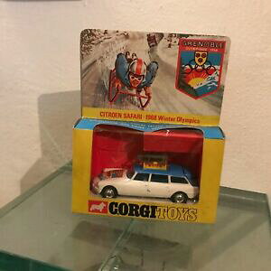 �y���������z�z�r�[�@�͌^�ԁ@�ԁ@���[�V���O�J�[ �R�[�M�[�V�g���G���T�t�@��corgi toys 499 citroen safari 1968 winter olympics