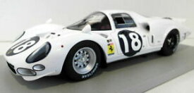 【送料無料】ホビー　模型車　車　レーシングカー フェラーリホワイトエレファント＃technomodel 118 scaleresin tm1817b ferrari 365 p2 elephant blanc lm 1966 18