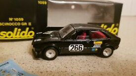【送料無料】ホビー　模型車　車　レーシングカー スケールsolidovolkswagen scirocco gr 2 143 scale 1059