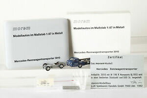 yzzr[@͌^ԁ@ԁ@[VOJ[ ^fZfXmorem h0 187 modele metal mercedes 3010 rennwagentransporter 1992 86142