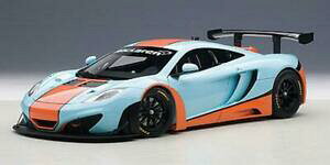 yzzr[@͌^ԁ@ԁ@[VOJ[ }N[OAe}mclaren 12c gt3 gulf 118 autoart 81343