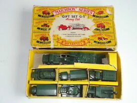 【送料無料】ホビー　模型車　車　レーシングカー マッチアーミートランスポートセットmatchbox lesney giftset army transport gift set g 5