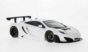yzzr[@͌^ԁ@ԁ@[VOJ[ }N[OAe}mclaren 12 c gt3, blanc, 118, autoart