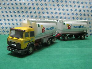 yzzr[@͌^ԁ@ԁ@[VOJ[ gbNg[[TCcamion iveco turbotech remorque silos aliments pour animaux mb 143 old