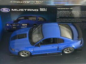 【送料無料】ホビー　模型車　車　レーシングカー フォードムスタングマッハautoart 2003 ford mustang mach 1 118