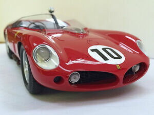 �y���������z�z�r�[�@�͌^�ԁ@�ԁ@���[�V���O�J�[ �t�F���[�����}���X�P�[��1961 ferrari 250 tr61 gagnant 24h le mans en 118 echelle par bbr