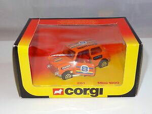 �y���������z�z�r�[�@�͌^�ԁ@�ԁ@���[�V���O�J�[ �R�[�M�[�~�j�I�����Wcorgi mini 1000ultra rare couleur orange 201