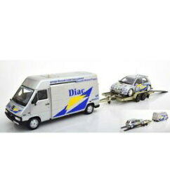 【送料無料】ホビー　模型車　車　レーシングカー ルノーマスタークリオウィリアムズラリーセットrenault master clio williams n15 rally set 118