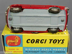 yzzr[@͌^ԁ@ԁ@[VOJ[ re[Wf{bNXX|[cvintage corgi toys model xx mga voiture sport en parfait etat, dans sa boite