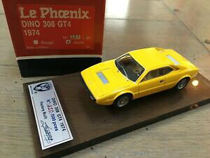 yzzr[@͌^ԁ@ԁ@[VOJ[ tFjbNXtF[fBm143 le phoenix ferrari dino 308 gt4 1974 yellow lephoenix no bbr amr bosica