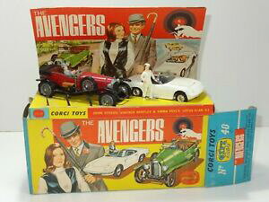 yzzr[@͌^ԁ@ԁ@[VOJ[ R[M[ZbgWG}corgi gift set 40 gs the avengers john steed et emma peel 275