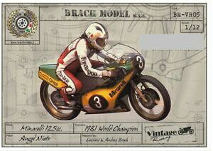 yzzr[@͌^ԁ@ԁ@[VOJ[ g[VOre[Wf112eme moto racing vintage brach model
