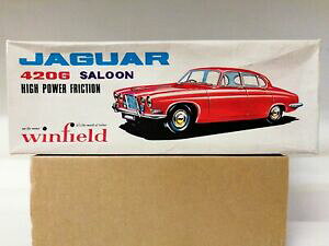 �y���������z�z�r�[�@�͌^�ԁ@�ԁ@���[�V���O�J�[ �v���X�`�b�N�W���K�[�Z�_��tres rare wingfield woolworths en plastique a grande echelle jaguar 420 g berline friction