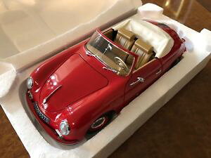yzzr[@͌^ԁ@ԁ@[VOJ[ f|VFJuIschuco 118 1955 porsche 356 a cabriolet fini en rouge shu00310