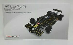 【送料無料】ホビー 模型車 車 レーシングカー スケールロータスタイプバージョン#アンドレッティtrue scale 118 tsm modellino lotus type 78 launch version 5 andretti 1977