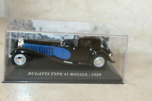 �y���������z�z�r�[�@�͌^�ԁ@�ԁ@���[�V���O�J�[ �u�K�b�e�B�^�C�v���C�����l�b�g���[�N�g�����X�~�b�V�����V���[�P�[�Xbugatti type 41 royale 1929 143 ixo altaya sous boite vitrine