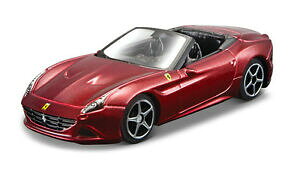 yzzr[@͌^ԁ@ԁ@[VOJ[ tF[JtHjA_[NbhXP[ferrari california t decapotable rouge fonce echelle 13 2 de bburago