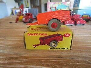 yzzr[@͌^ԁ@ԁ@[VOJ[ gX~bVg[[h[o[dinky toys 341 boite remorque landrover