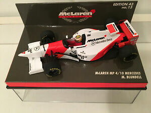 yzzr[@͌^ԁ@ԁ@[VOJ[ }N[ZfXuf143 mclaren mercedes mp410 7 m blundell 1995