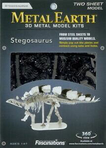 �y���������z�z�r�[�@�͌^�ԁ@�ԁ@���[�V���O�J�[ �X�P���g�����^���A�[�Xstegosaurus skeleton fascinations metal earth fa mms100