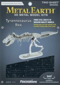 yzzr[@͌^ԁ@ԁ@[VOJ[ eBmTEXbNXXPg^A[Xtyrannosaurus rex skeleton fascinations metal earth fa mms099