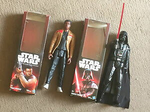 yzzr[@͌^ԁ@ԁ@[VOJ[ X^[EH[Y_[XxC_[tBnXu2 grande star wars 30 cm 12 figurines dark vador amp; finn jakku 2015 hasbro