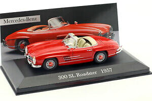 yzzr[@͌^ԁ@ԁ@[VOJ[ ZfXxcmercedesbenz 300 sl roadster w198 annee 1957 rouge 143 altaya